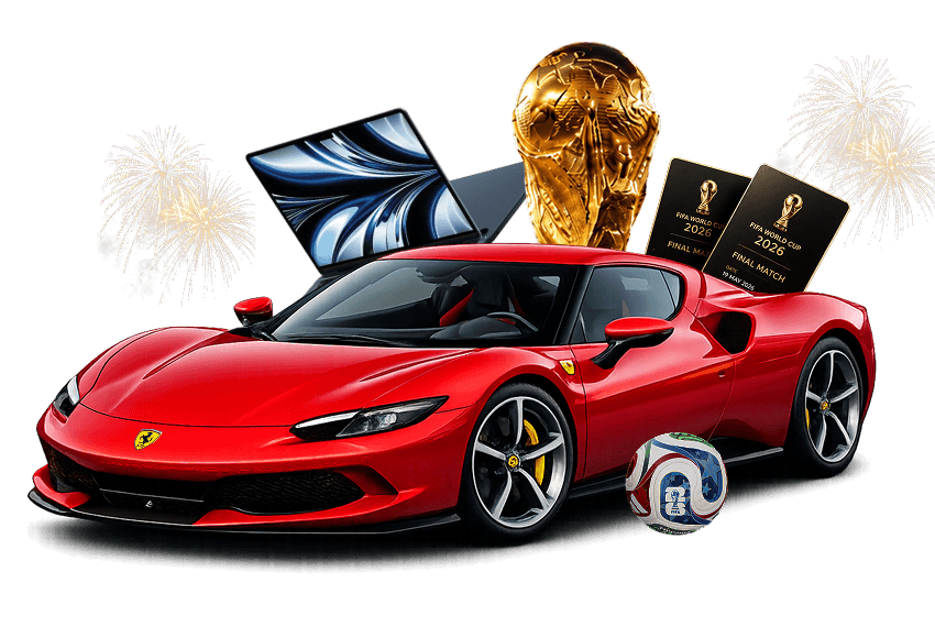 WC26 Grand Raffle prizes