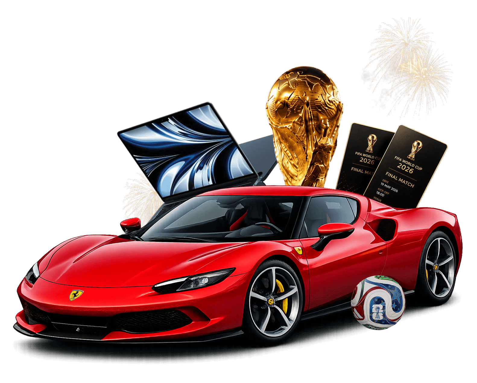 WC26 Grand Raffle prizes